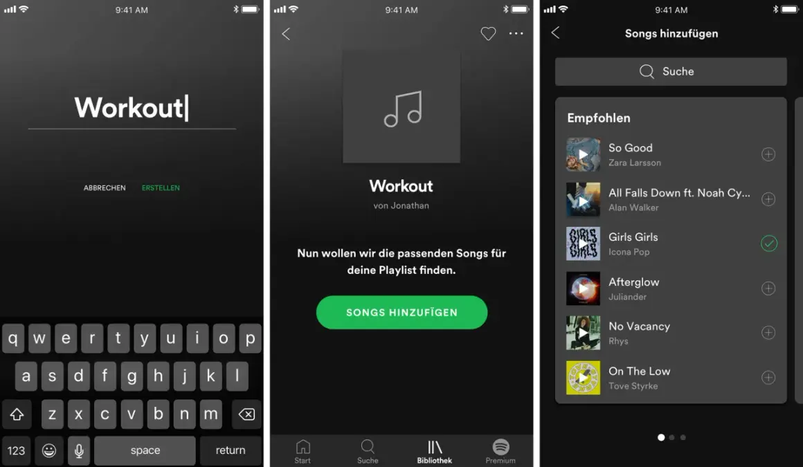 Erstelle eine Workout-Playlist mit Hits aus den 2000er Musik. Hier werden passende Songs vorgeschlagen, um deine Stimmung zu heben.