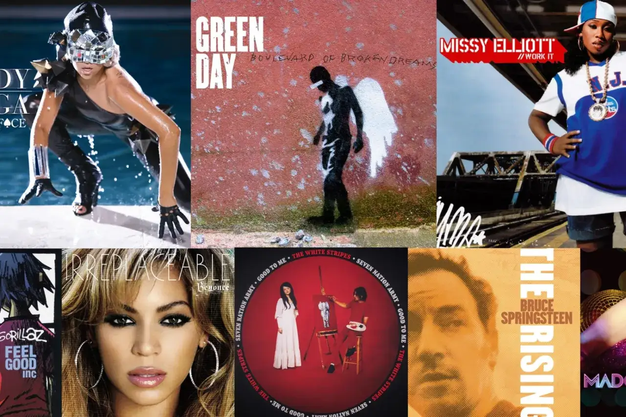 Lady Gaga, Green Day, Missy Elliott und mehr: Eine bunte Mischung f&uuml;r deine 2000er Hits Playlist.