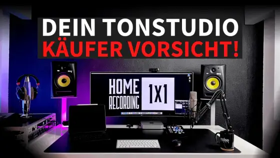 Home Studio Akustik - Dein Raum, Dein Sound: So geht's!
